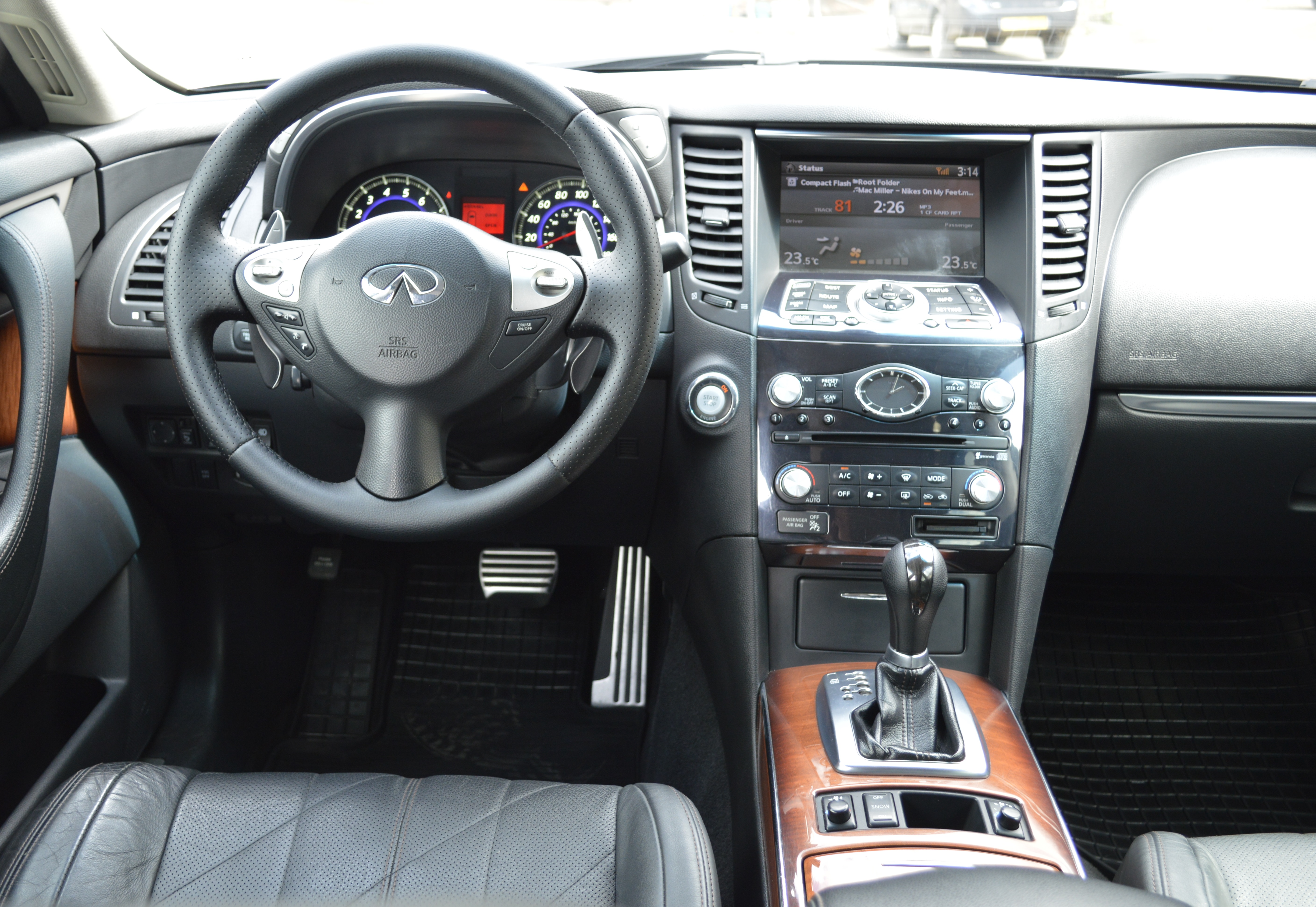 Infiniti fx35 s51 характеристики